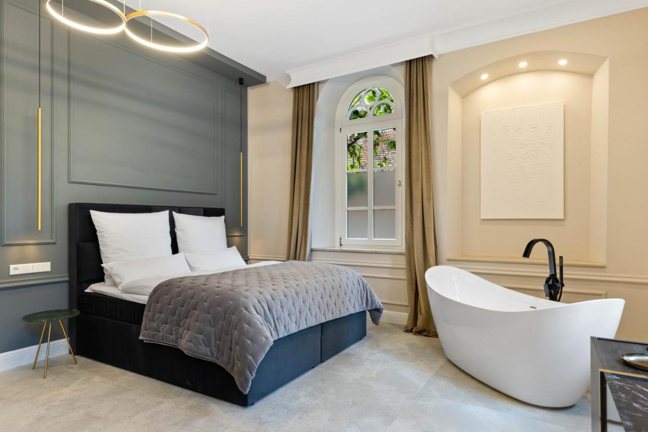 Boutique Rooms I Luxus Suite I Center I Boxspring Augsburg Luaran gambar