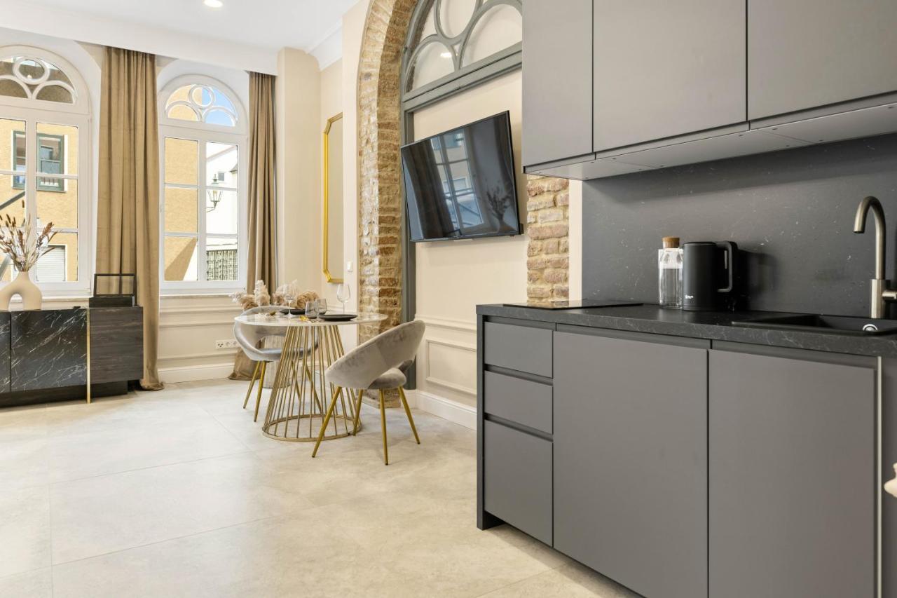 Boutique Rooms I Luxus Suite I Center I Boxspring Augsburg Luaran gambar
